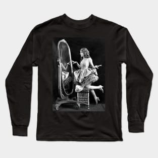 Silent Siren Mary Pickford Long Sleeve T-Shirt